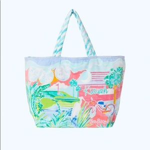 Kiawah beach towel bag Lilly Pulitzer